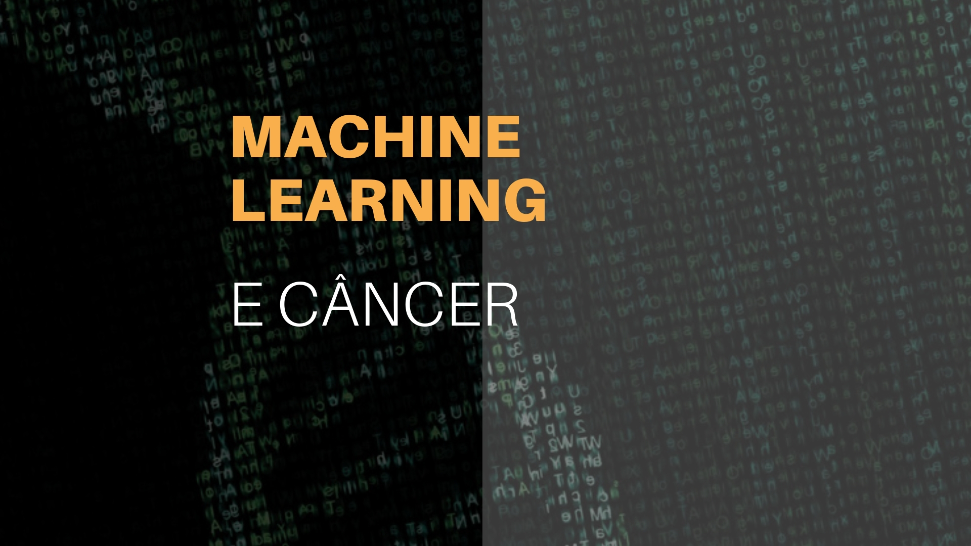 Capa do episódio: Machine Learning e Câncer, com Tathiane Malta